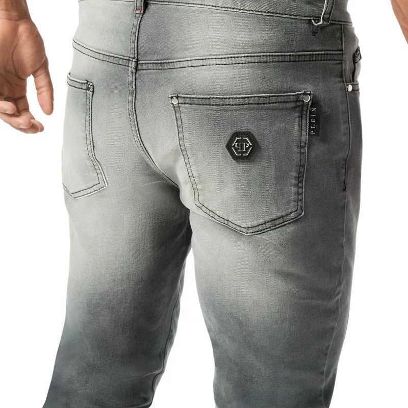 Philipp Plein Skinny-Leg-Jeans Skinny hell-grau(Image 5)