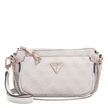 Guess Womens Noelle Dove Logo Pouch Cross-body Bag