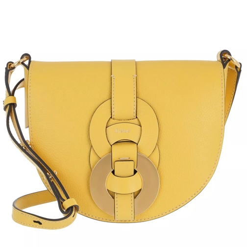 Chloé Small Darryl Crossbody Bag Calfskin Sultan Yellow Crossbody Bag