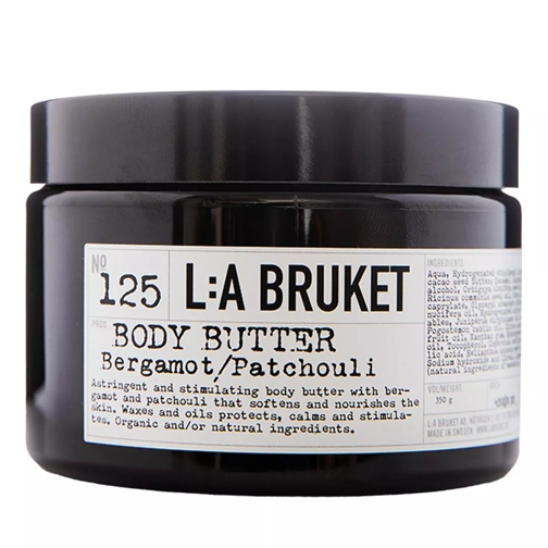 L:A BRUKET 125 Body Butter Bergamot/Patchouli Body Butter