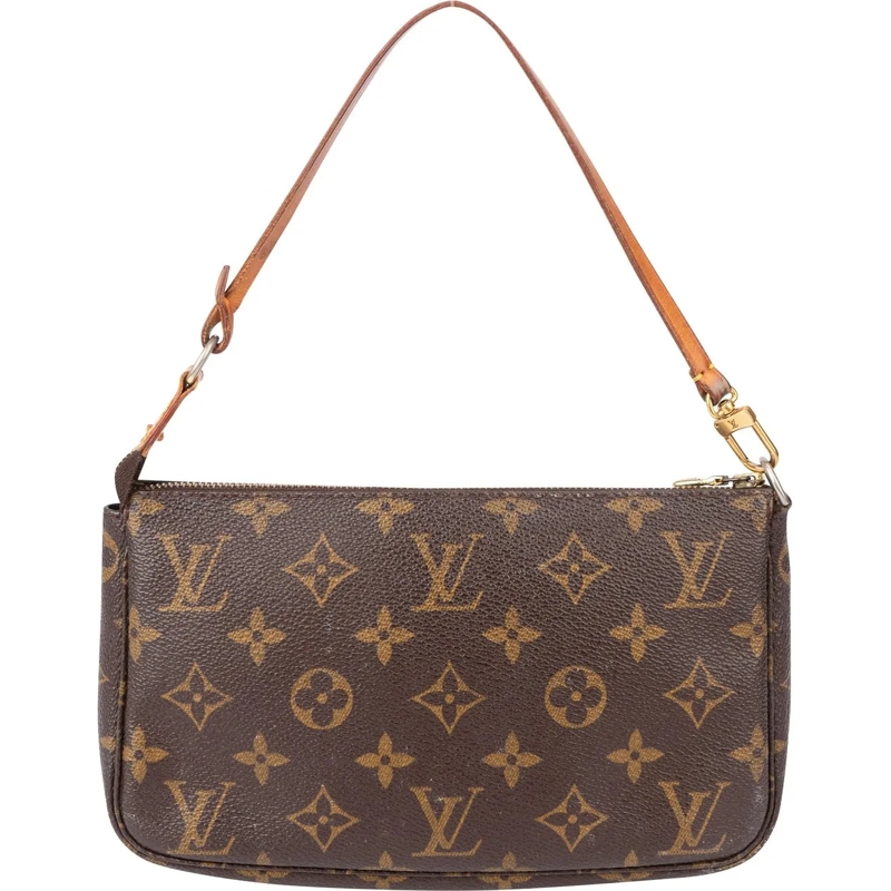 Louis Vuitton Tote Louis Vuitton Canvas Monogram Pochette Accessoire  braun