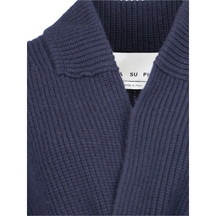 ダウンジャケット・コート Sa Su Phi Sara Maxi Coat In Blue Sa Su Phi Sara Maxi Coat In Blue Long in Blue | THE LIST