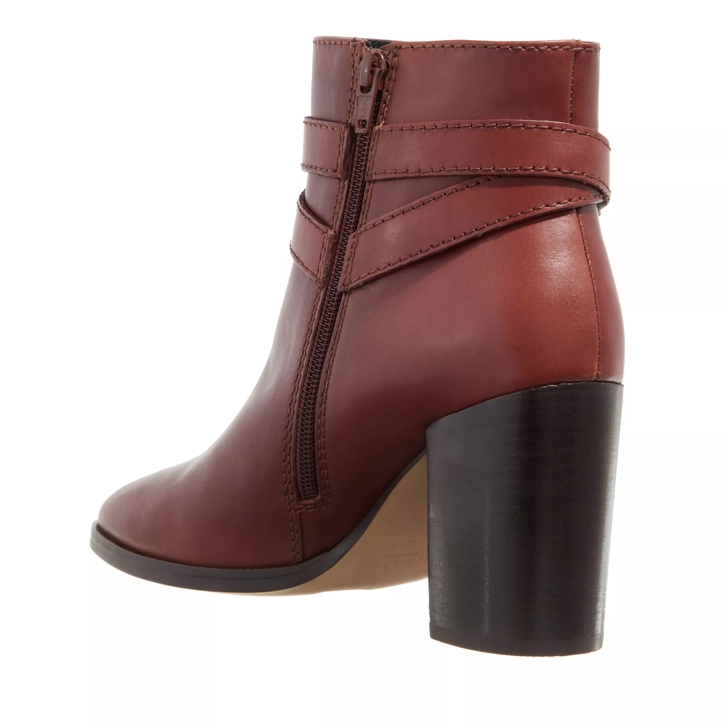 Ted baker store burgundy ankle boots