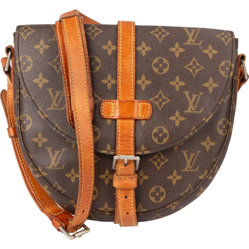 Louis Vuitton Tote Louis Vuitton Canvas Monogram Chantilly GM Crossbo braun