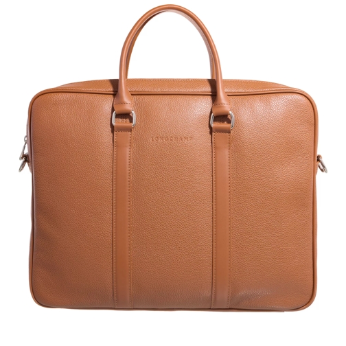 Longchamp Le Foulonné Caramel Businesstasche