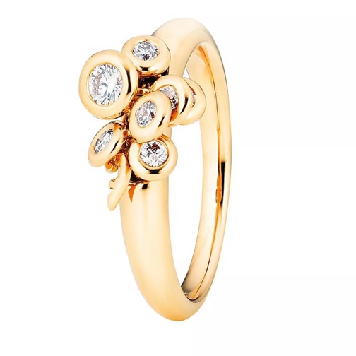 Capolavoro Diamond Ring "Prosecco" 18K Yellow Gold Diamond Ring