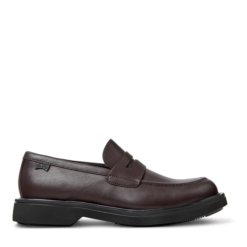 Camper Schnürschuhe Mokassins Norman dunkel-braun