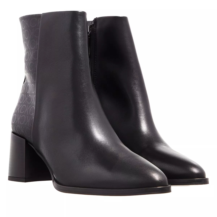 Calvin Klein Almond Ankle Boot 55 Epi Mn Mx Ck Black Ankle Boot