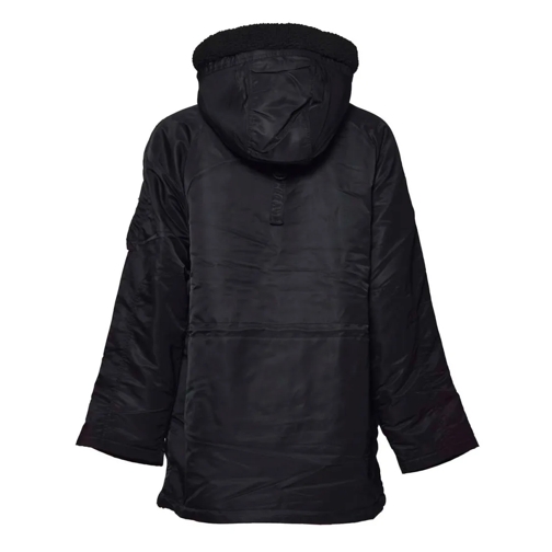 Carhartt Wip Manteaux Parka Black Nylon Olten Over Parka With Hood Black (Image 2)
