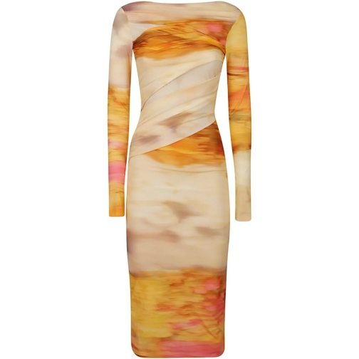 Pinko Midi-Kleider Beggin Dress Multicolour mehrfarbig