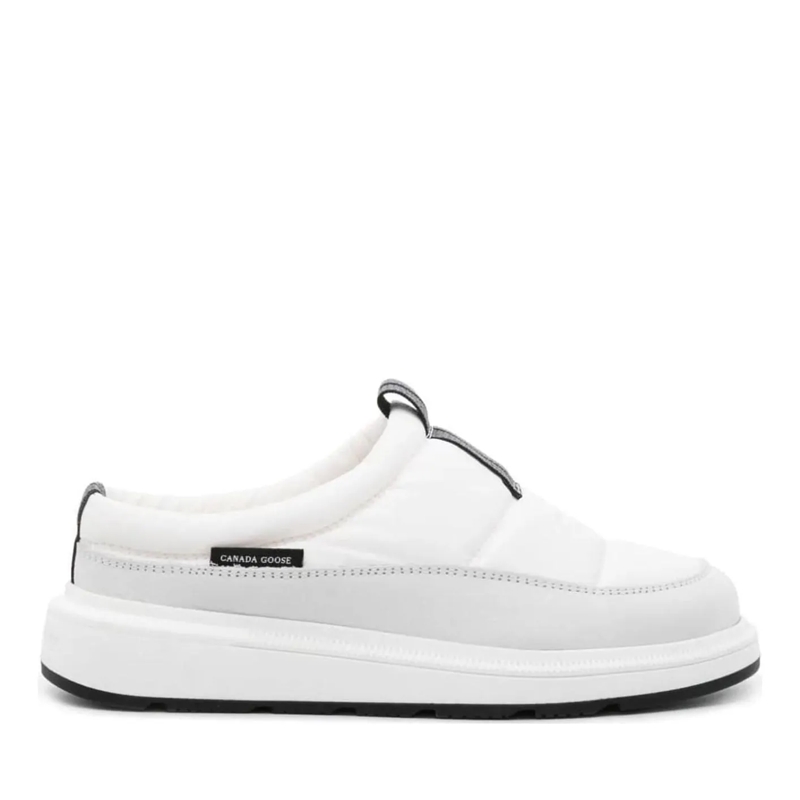Canada Goose Low-Top-Sneaker Cypress Puffer Mules weiß