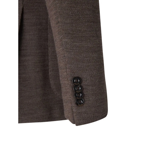 Boglioli Vestes en duvet Wool Knitted Blazer braun (Image 5)