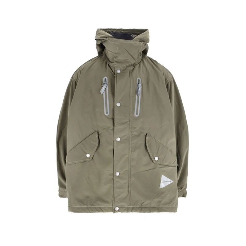 And Wander Donsjas "Fishtail Octa" Jacket – Green Green