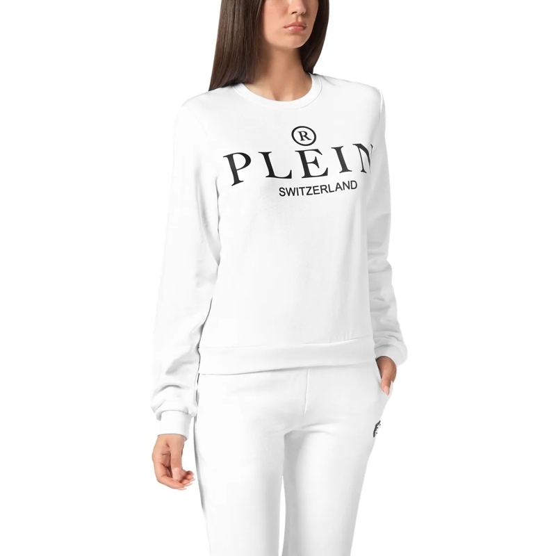 Philipp Plein Top Sweatshirt Iconic Plein weiss(Image 3)