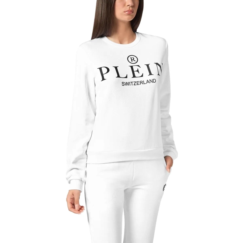 Philipp Plein Sweatshirt Sweatshirt Iconic Plein weiss(Image 4)