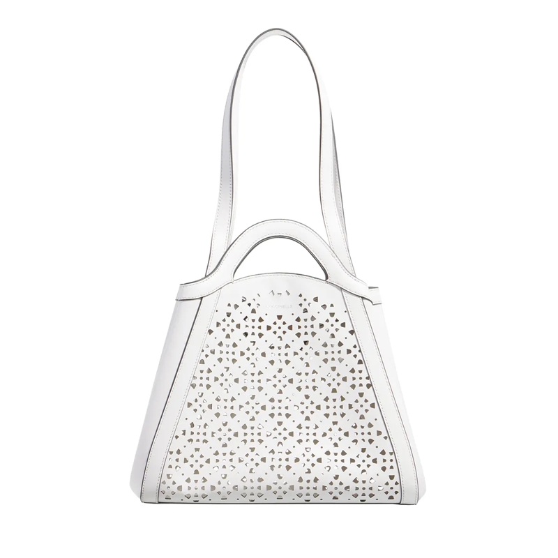 Coccinelle Shopper Coccinelle Amalia Cow.Per. Blanco