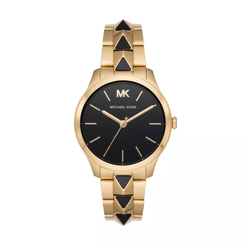 Michael Kors MK6669 Runway Mercer Jetset Watch Gold Dresswatch