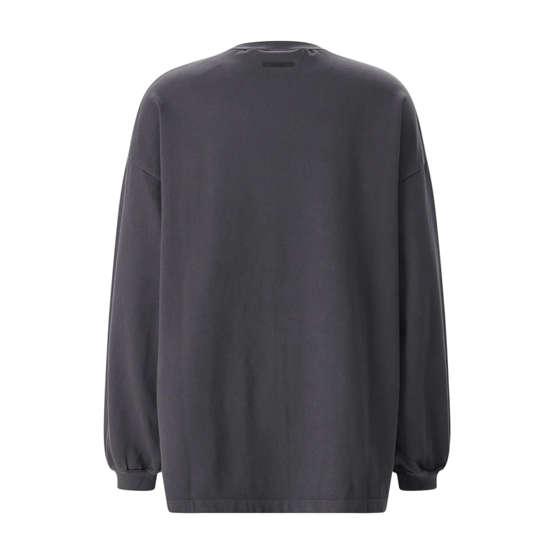 FEAR OF GOD T-Shirt Oversized Langarmshirt grau(Image 3)
