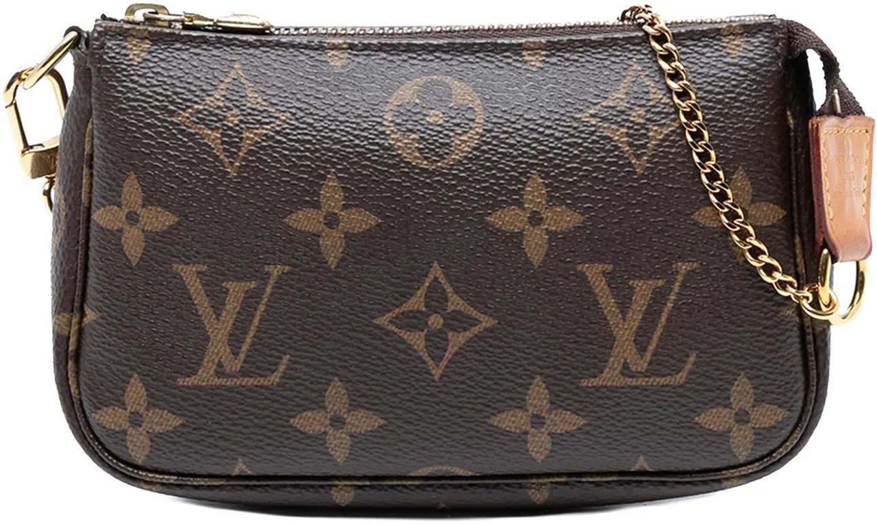 Louis Vuitton Crossbody Bags - Monogram Mini Pochette Accessoires - Gr. unisize - in Braun - für Damen