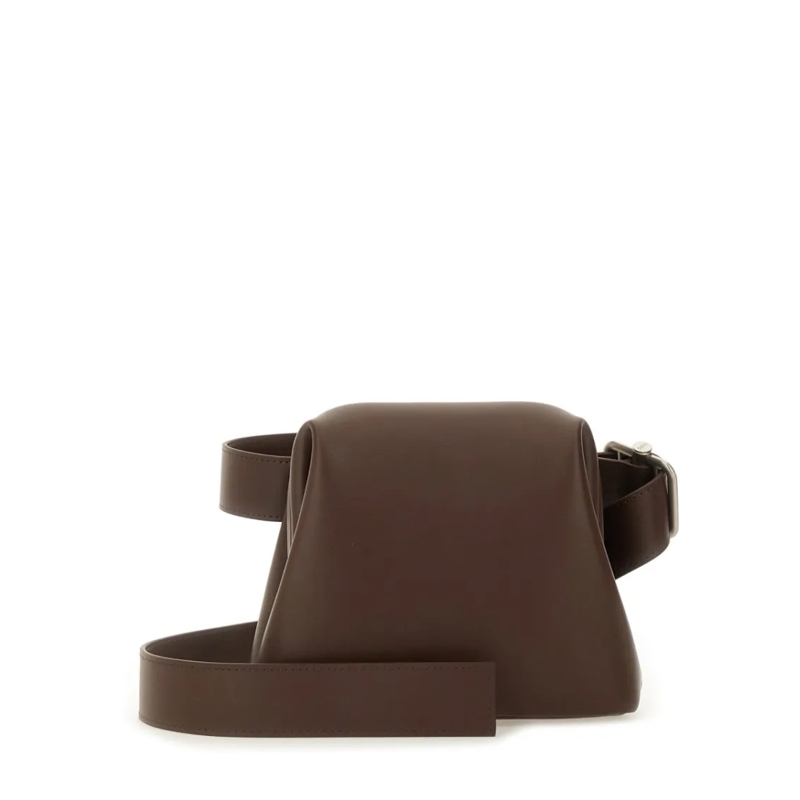 Osoi Sac à bandoulière "Brot" Structured Mini Bag Brown