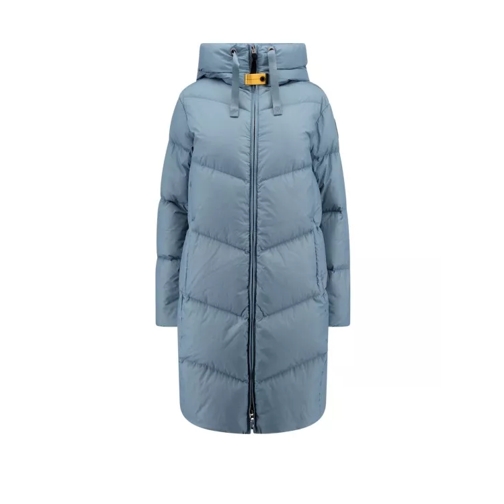 Parajumpers Hooded Long Jacket Blue 
