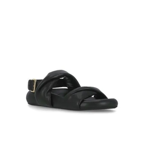 Marni Leather Sandals Black Sandaler