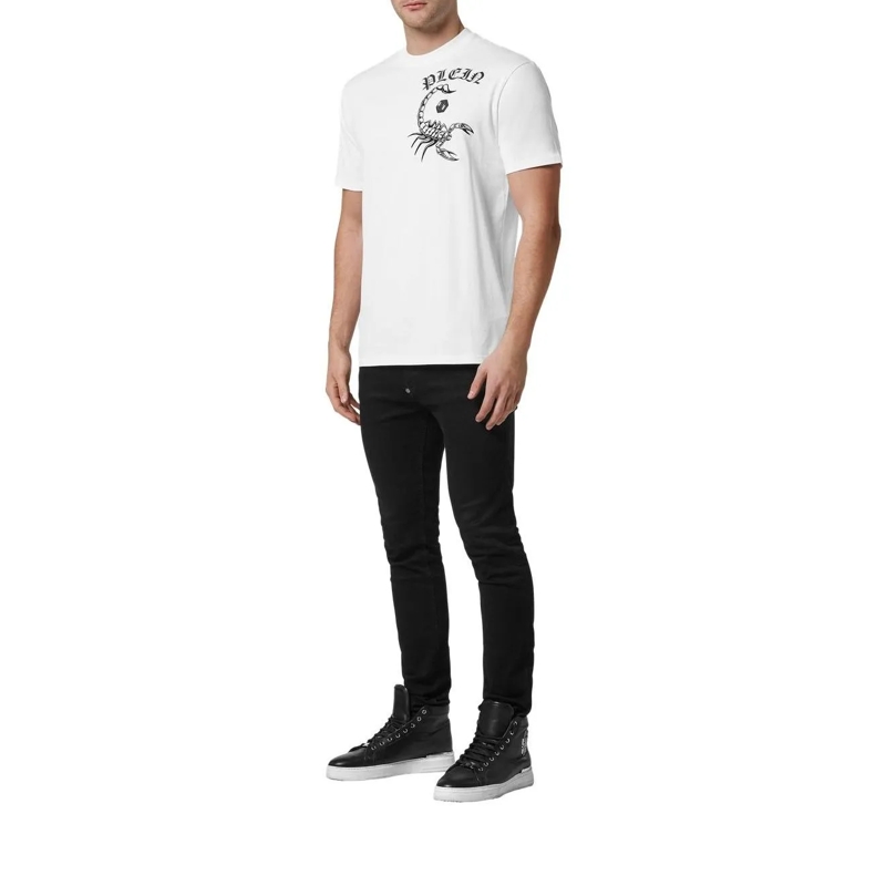 Philipp Plein T-Shirt T-Shirt Scorpion weiss(Image 2)