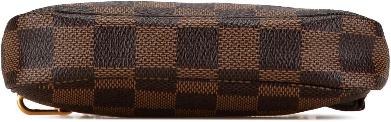 Louis Vuitton Hobo bags Damier Ebene Trunks and Bags Mini Pochette Accesso in bruin