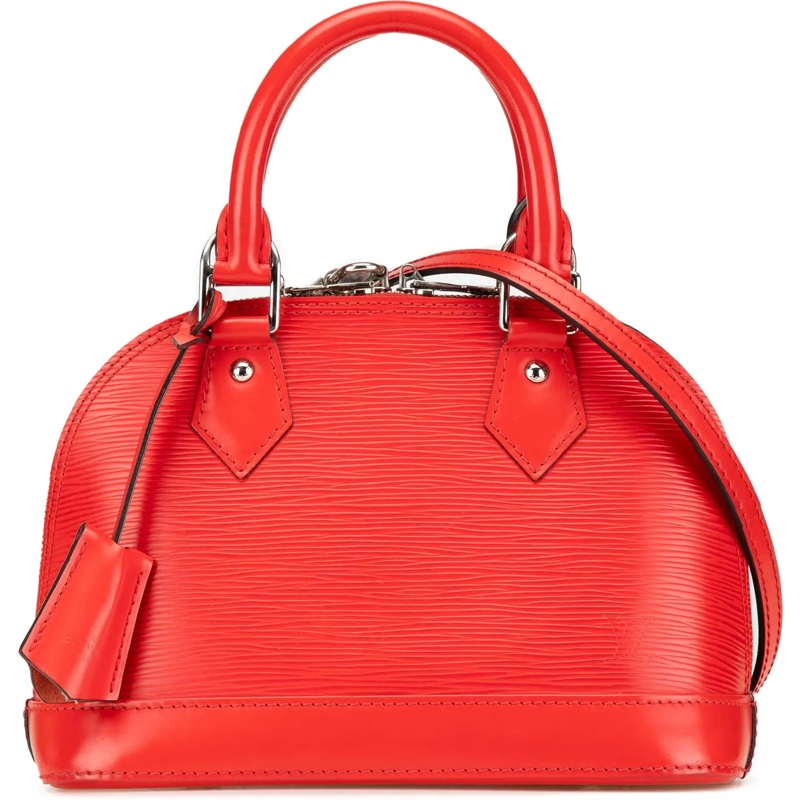Louis Vuitton Schultertasche Epi Alma BB rot