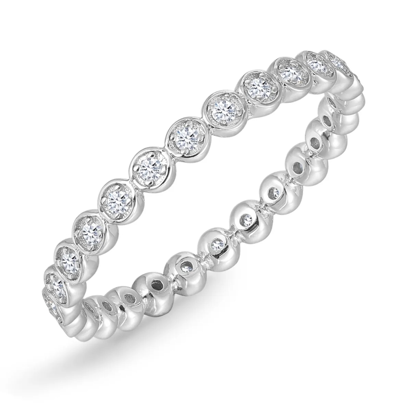 Trilani Ring Sterling Silber Ring Zirkonia silber(Image 2)