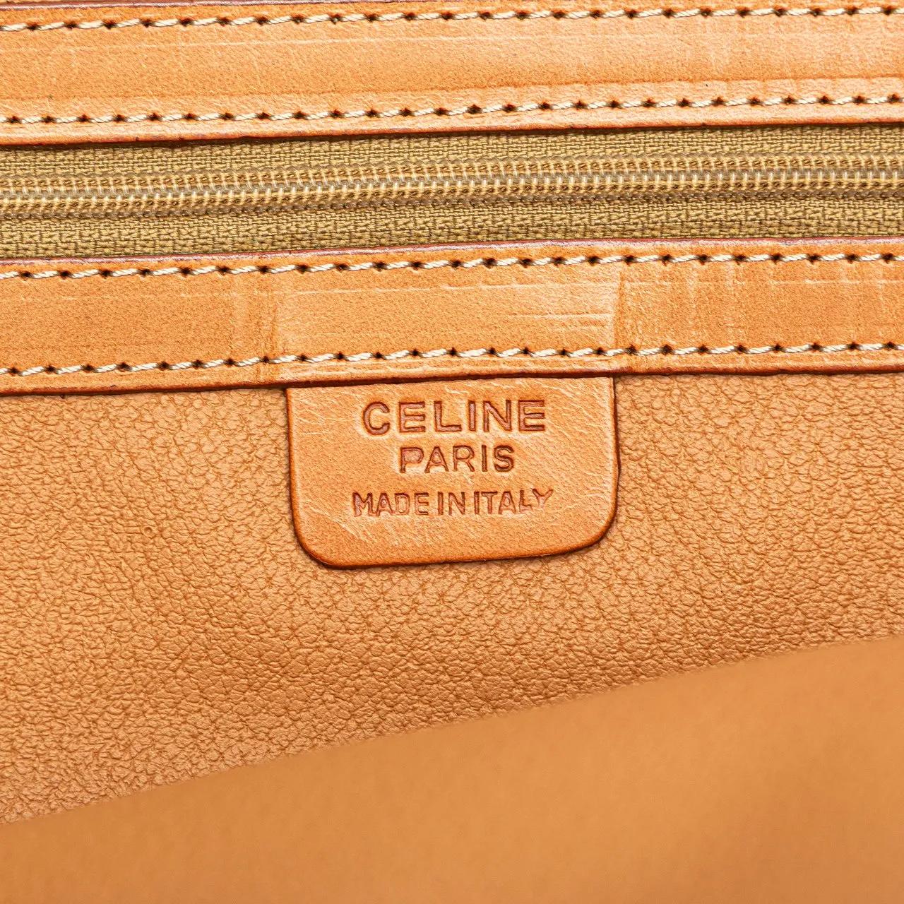Thumbnail - Celine Crossbody Bags - Macadam Coated Canvas Dome Handbag - Gr. unisize - in Braun - für Damen