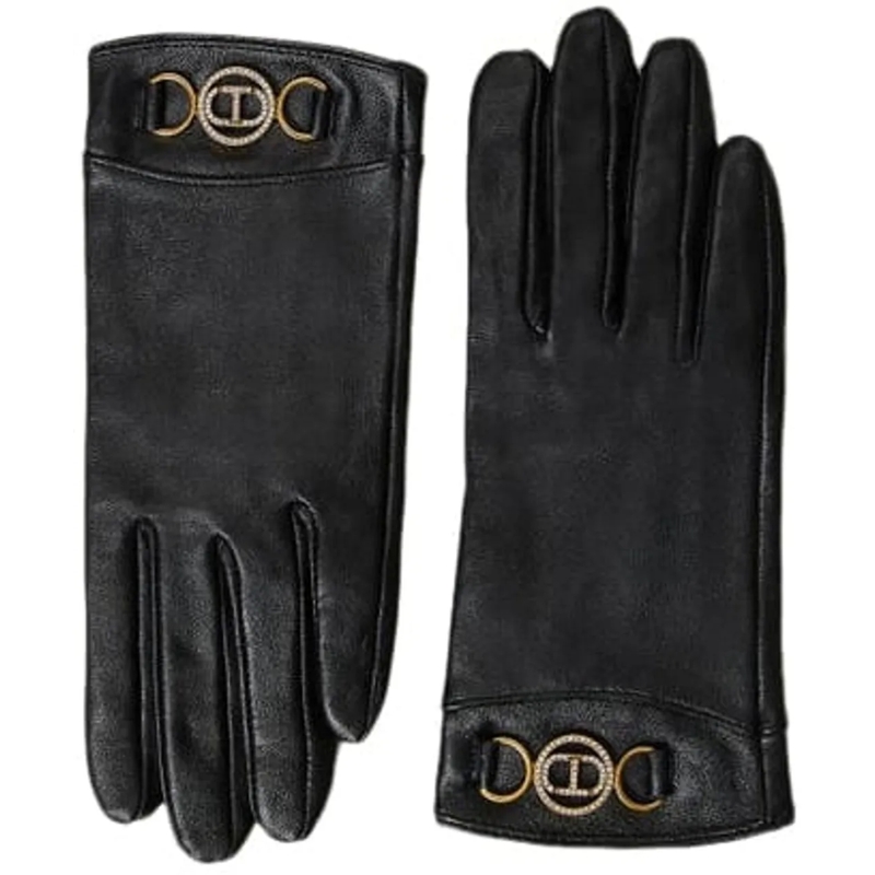 Twin-Set Gants Gloves Black schwarz