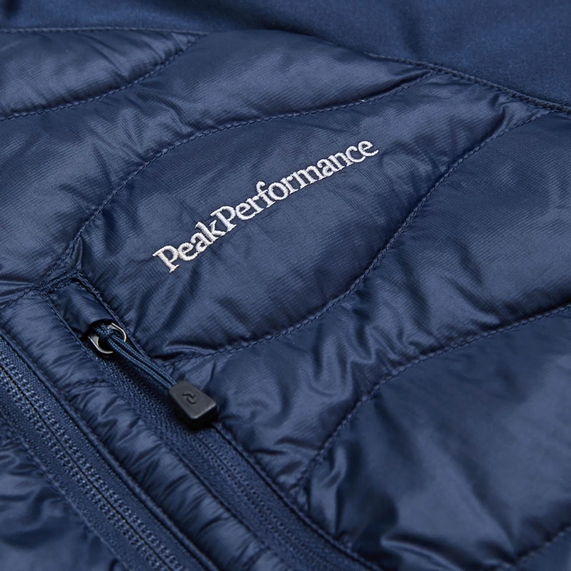 Peak Performance Veste de transition Jacke im Material-Mix blau(Image 4)