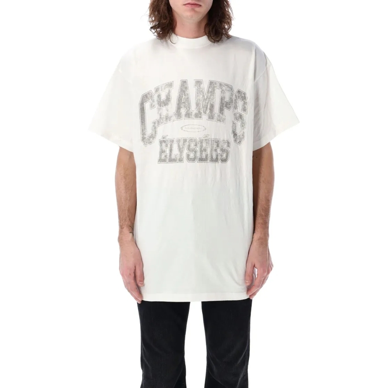 Balenciaga T-shirt Champs-Élysées T-Shirt White