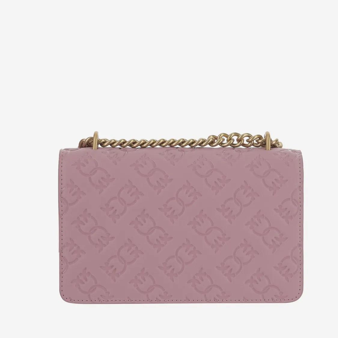 pinko Hobo bags Love Bag Mini Shoulder Bag in roze