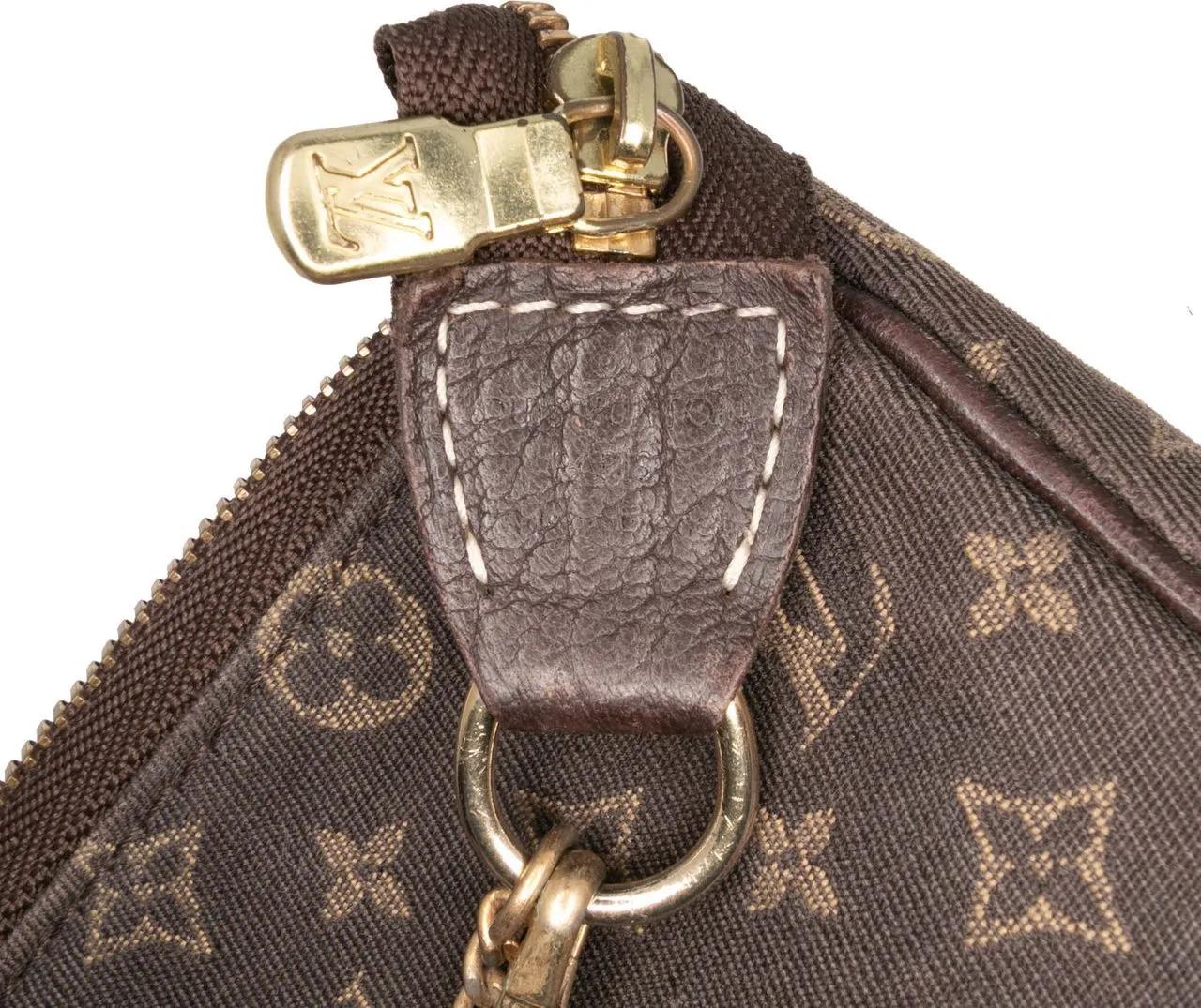Thumbnail - Louis Vuitton Kosmetiktaschen - Monogram Mini Lin Bucket PM Pouch - Gr. unisize - in Braun - für Damen