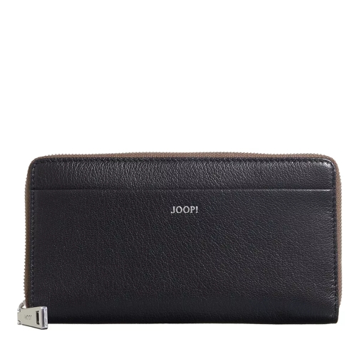 JOOP! Lantea Blocking Yura Purse Lh10Z Black Portemonnaie mit Zip-Around-Reißverschluss