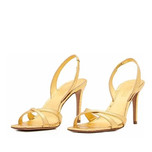 Paris Texas 85mm Stiletto Slingback Gold Hoge Hak