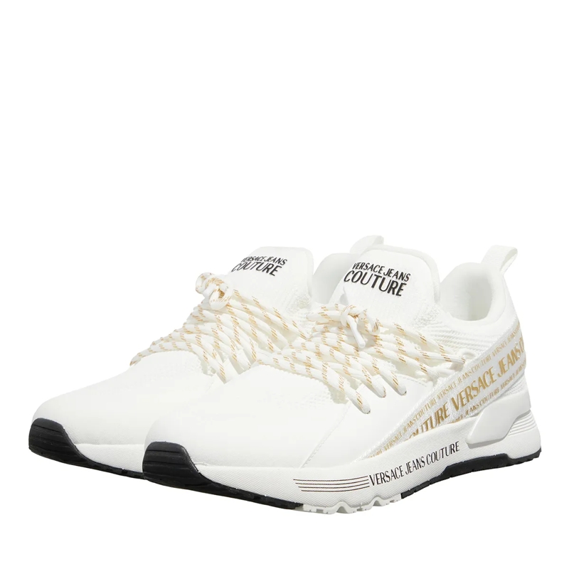 Versace Jeans Couture Slip-On-Sneaker Fondo Dynamic White/Gold