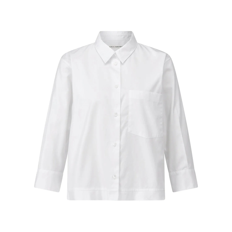 Lis Lareida  Bluse Brenda aus Baumwolle Weiß