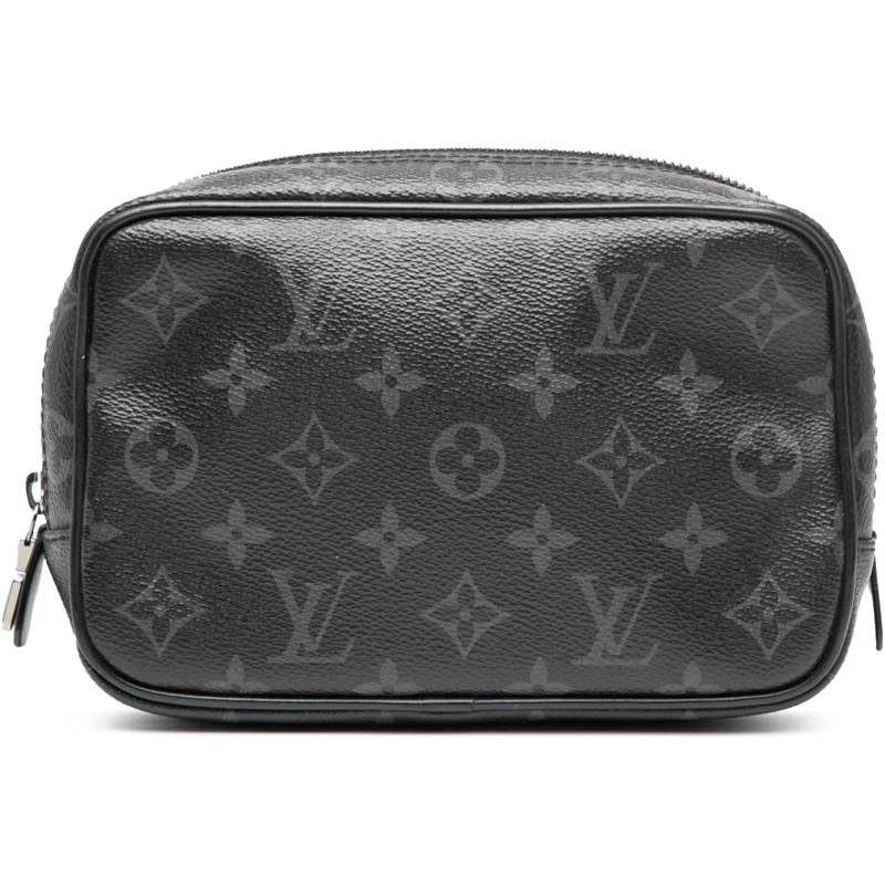 Louis Vuitton Necessaire Monogram Eclipse Toilet Pouch PM schwarz
