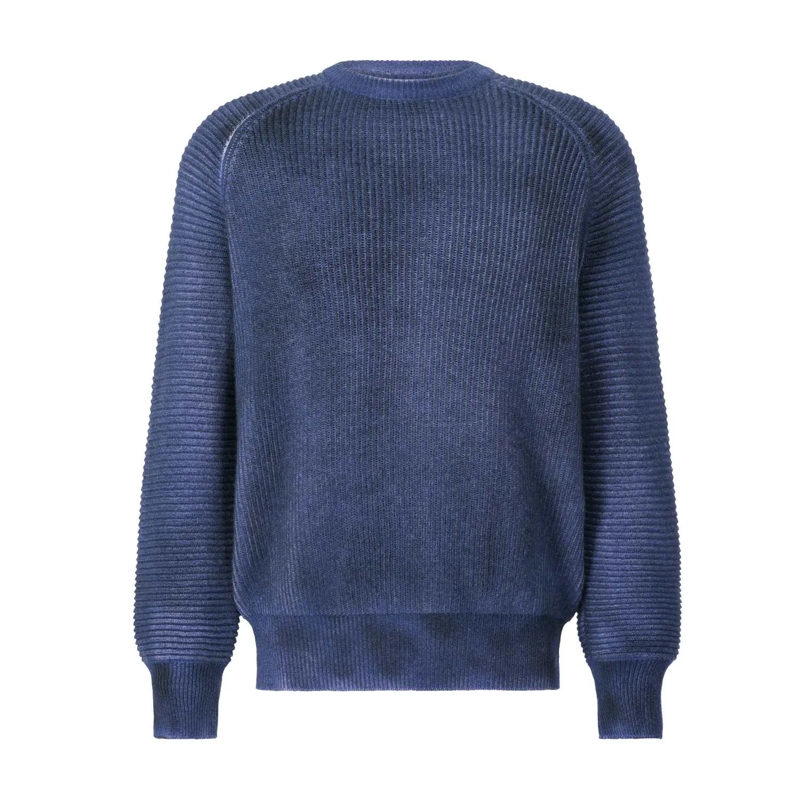 CALIBAN Pullover Pullover aus Wolle & Kaschmir braun
