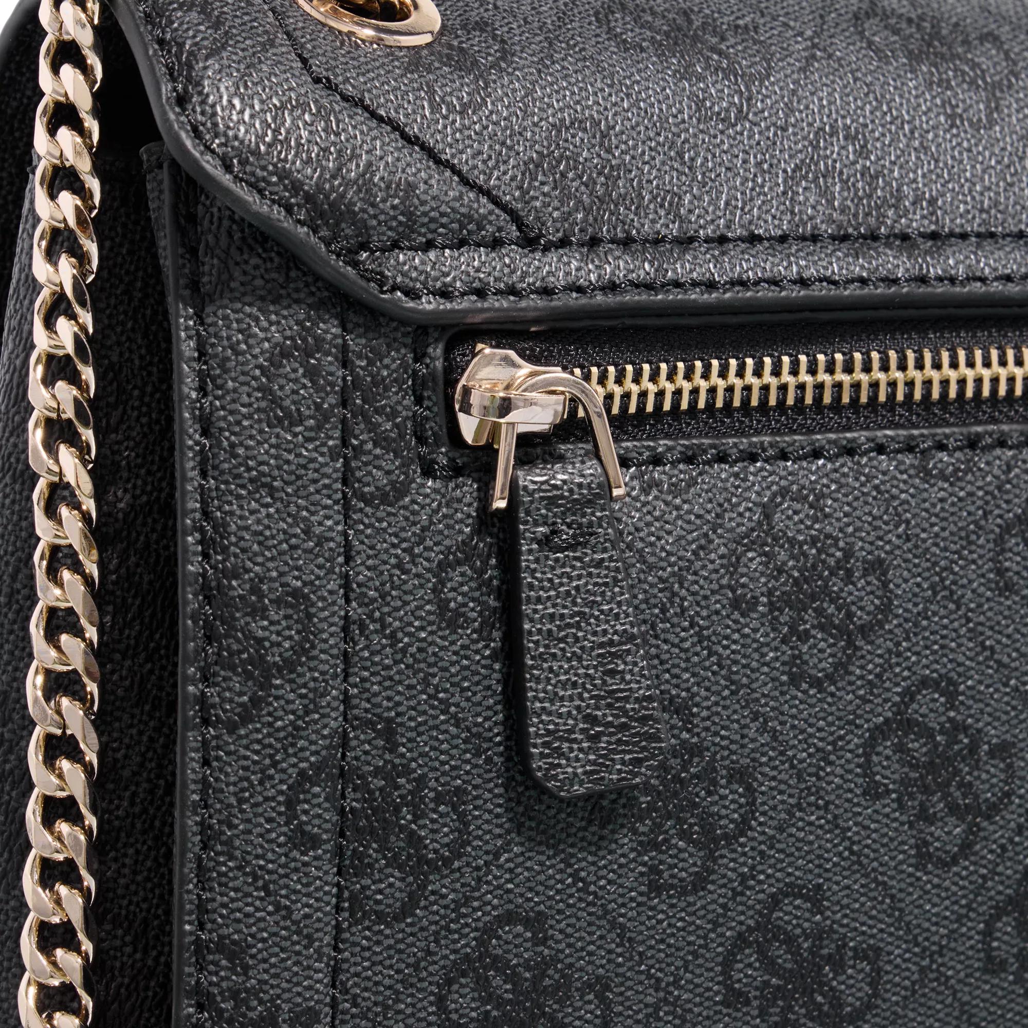 Guess Crossbody bags Noelle Convertible Xbody Flap in donkergrijs