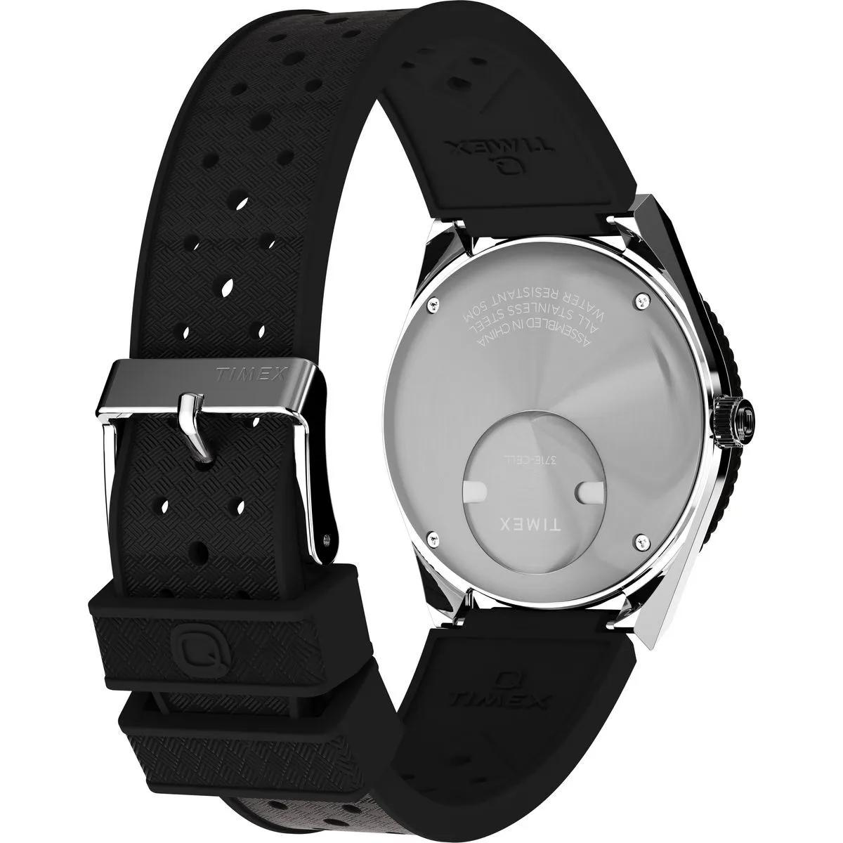 Thumbnail - Timex Uhren - Quarz-Analoguhr Q Timex® Gmt - Gr. unisize - in Schwarz - für Damen