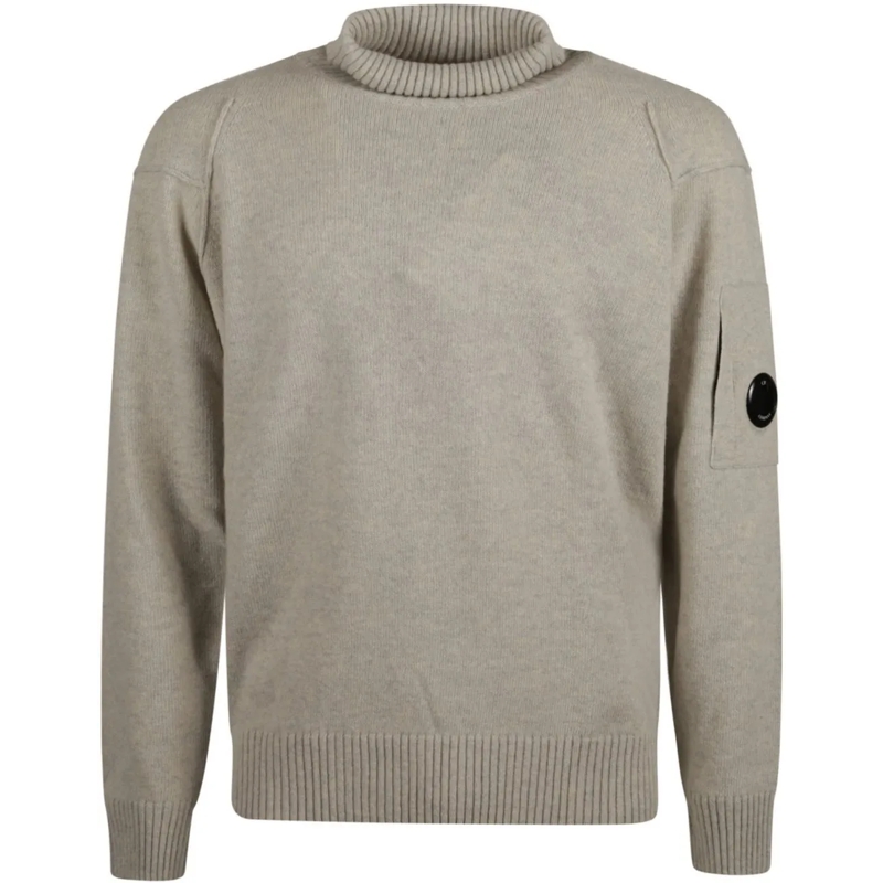 CP Company  Grs Turtle Neck Sweater Grey grau