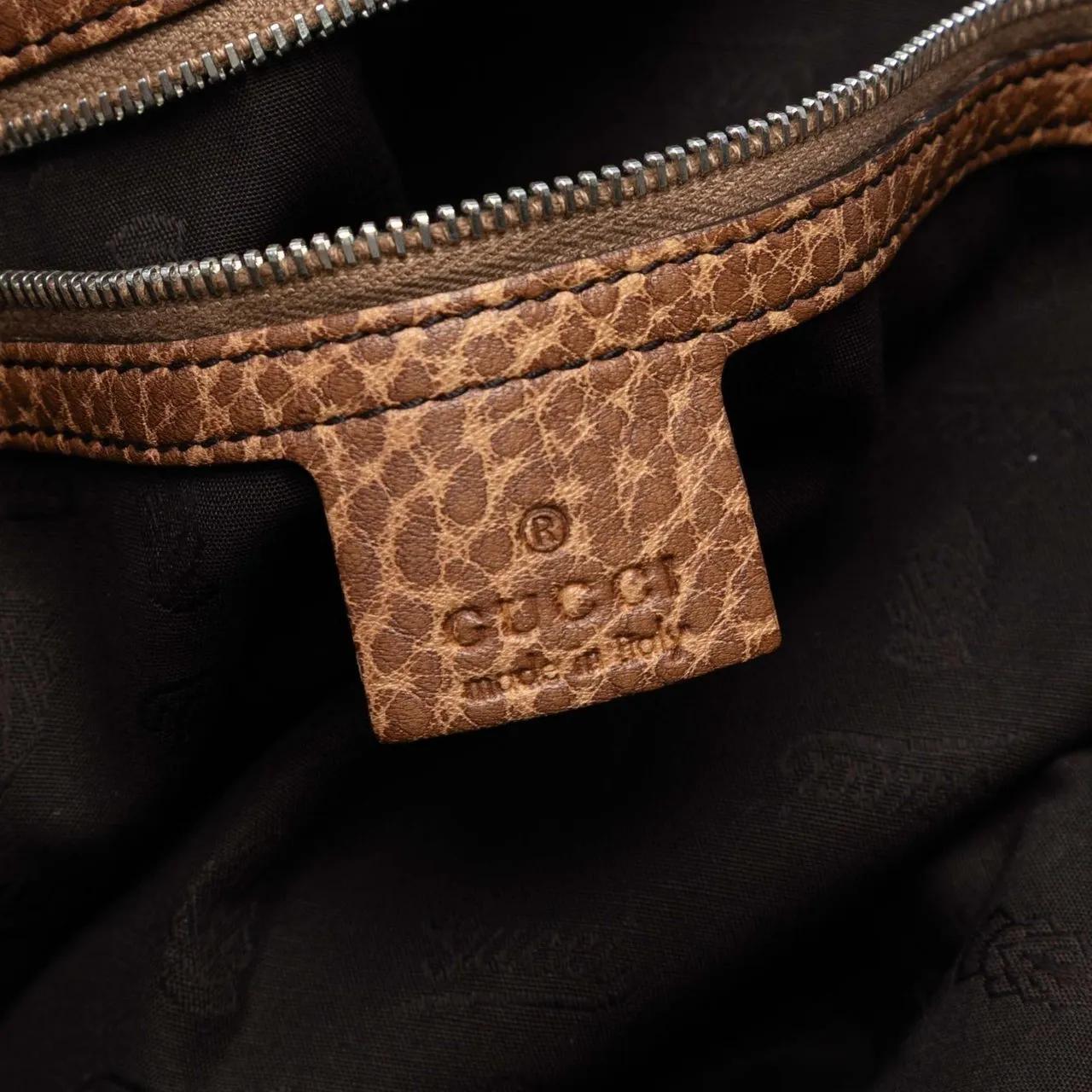 Thumbnail - Gucci Shopper - Medium GG Canvas Bamboo Bar Tote - Gr. unisize - in Braun - für Damen