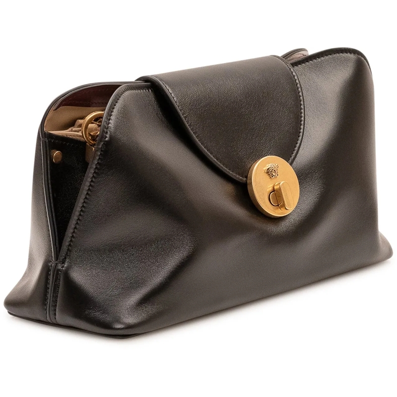 Versace Schultertasche Borsa Piccola con Patta schwarz(Image 3)