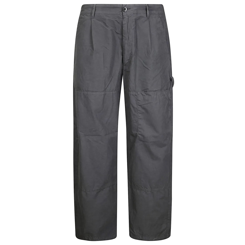 CP Company Anzugshose Loose Fit Cargo Trousers Grey