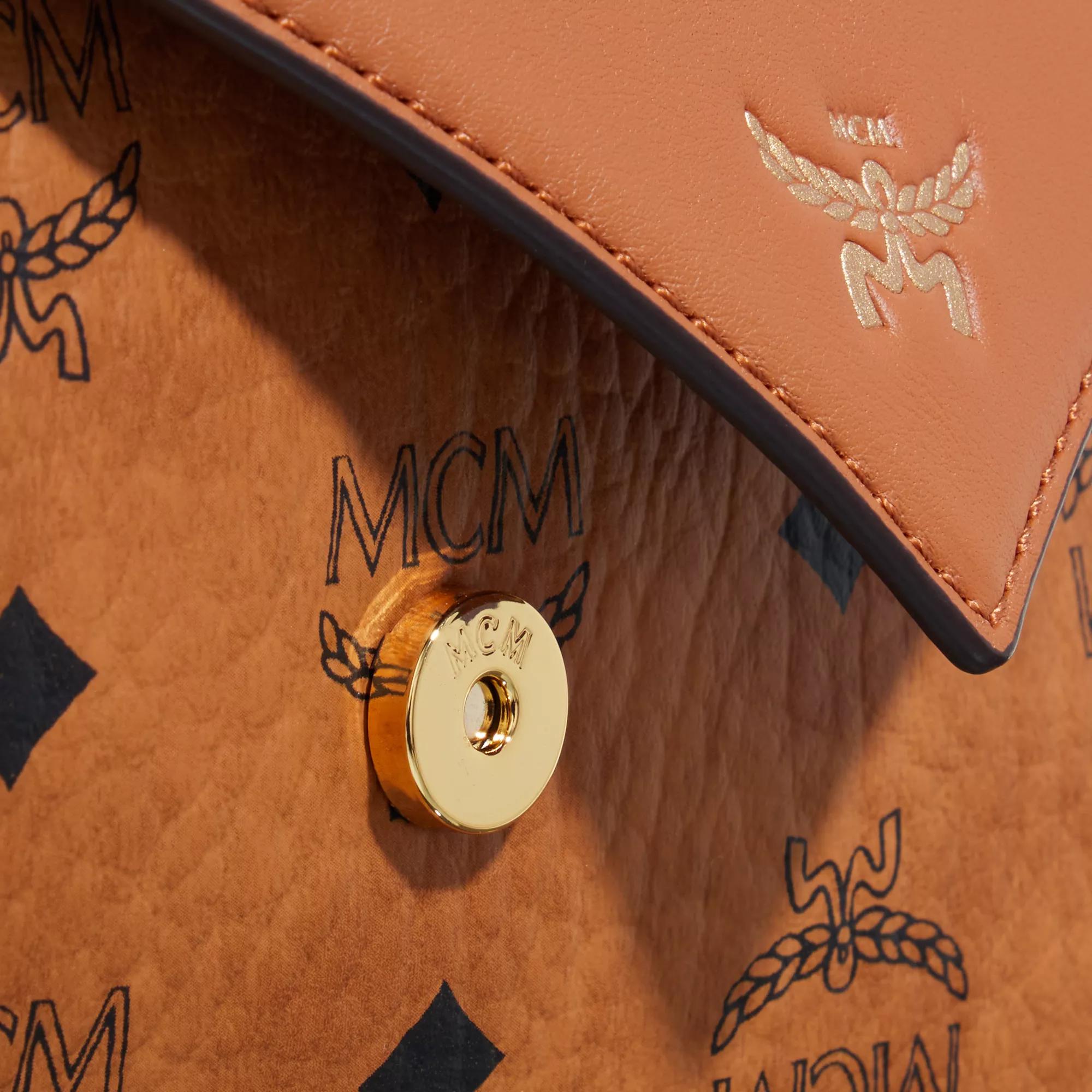 MCM Crossbody bags Diamond Crossbody in cognac