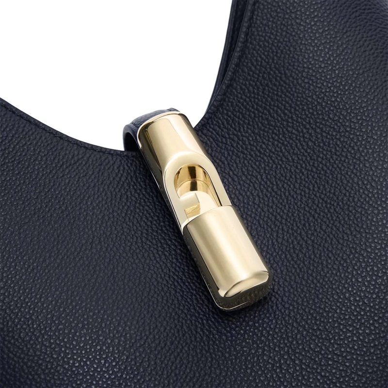 Furla Hobo Bag Furla Goccia S Hobo Ink Blue(Image 4)